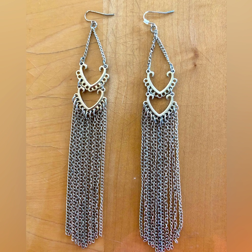 Fashion gold earrings